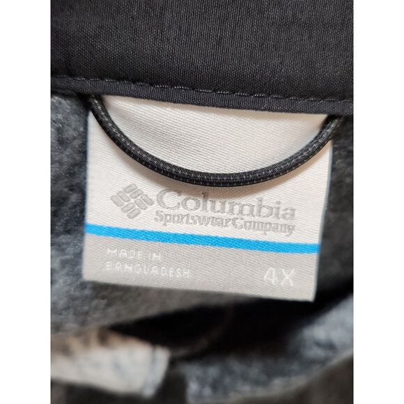 Columbia Steens Mountain Printed Shirt Jacket II Men's size 4X - Picture 3 of 9